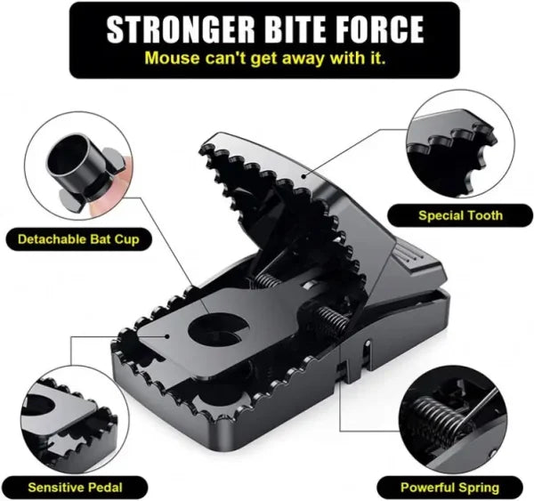 Heavy Duty Plastic Mouse Trap | Reusable Mouse Catcher | Best Quality Mouse Trap – Trap For Mouse