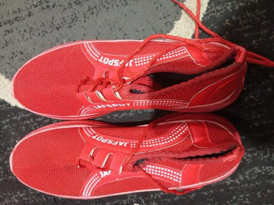 (nw000369) Mens Running Shoes Men Sports Sneakers Men Sport Shoes Red Sports (size 43)